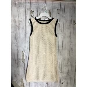 Jcrew crewcuts girls summer cloths sleeveless  cream dress size 12